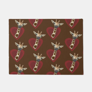 Heart For Giraffes Doormat