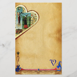 HEART FORTUNE AND LOVE ALLEGORY Valentine's Day Stationery