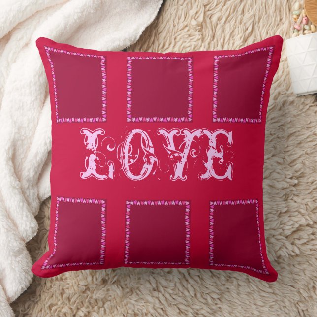 Heart Frame Cushion (Blanket)