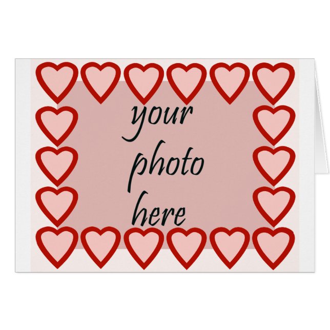 Heart frame for your picture (Front Horizontal)