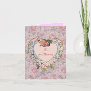Heart Frame Mother's Day Card