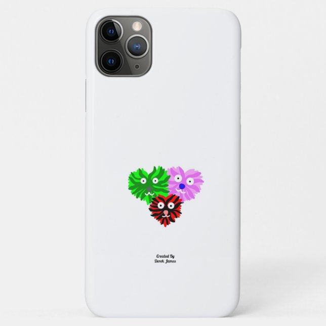 Heart Fuzzies Apple iPhone 11 Pro Max Case (Back)