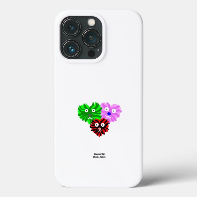 Heart Fuzzies Apple iPhone 13 Pro Case (Back)