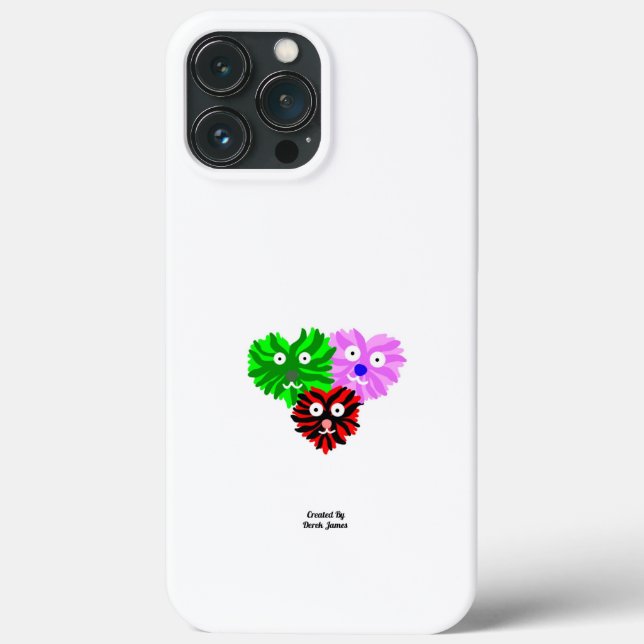 Heart Fuzzies Apple iPhone 13 Pro Max Case (Back)