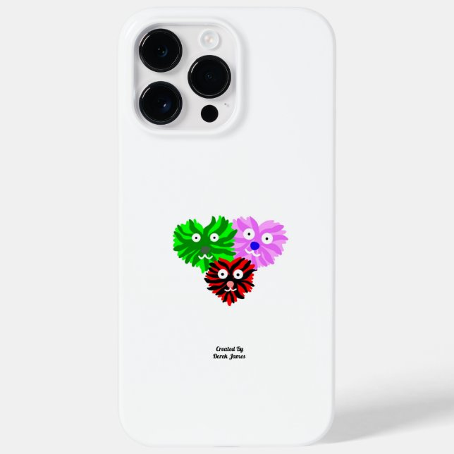 Heart Fuzzies Apple iPhone 14 Pro Max Case (Back)
