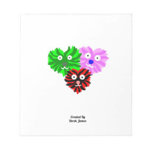 Heart Fuzzies Notepad (14 cm x 15.2 cm)