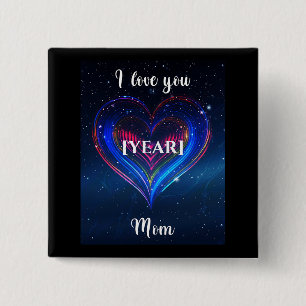 Heart Galaxy Pin / Pin Corazón Galaxia