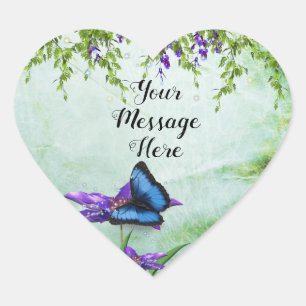 Heart Garden customisable Sticker