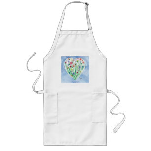 Heart Garden - KidsArt for CHOC  Long Apron