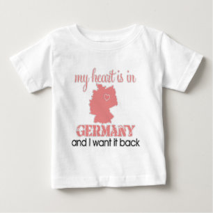 Heart Germany Baby T-Shirt