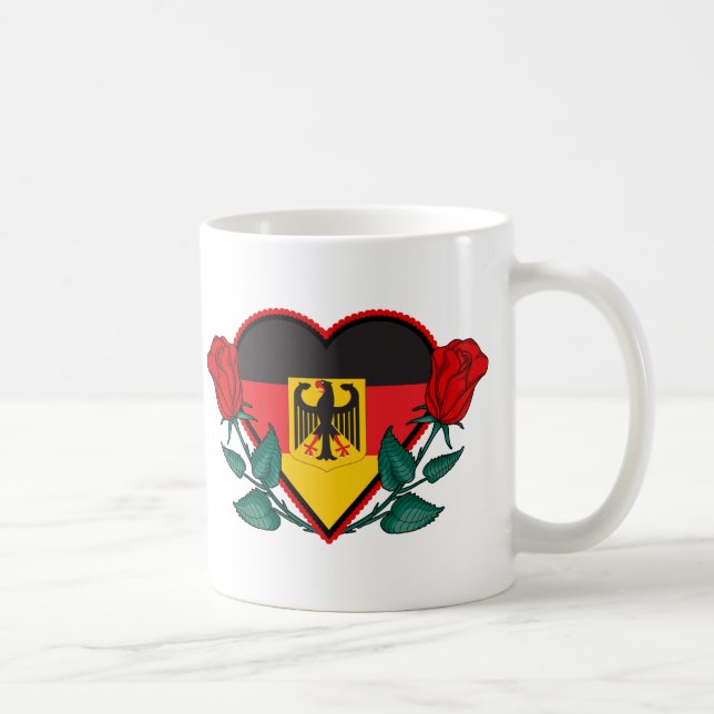 Heart Germany Coffee Mug (Right)