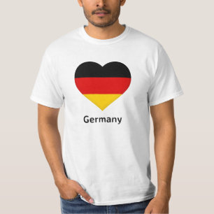 Heart - Germany Flag T-Shirt