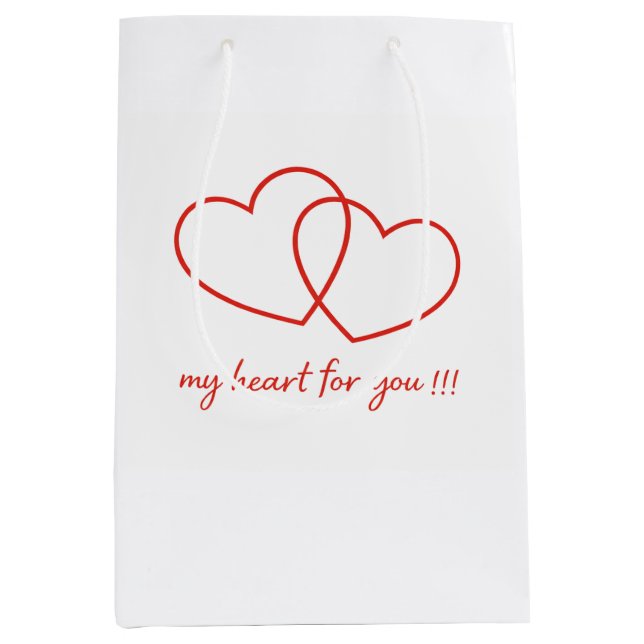 Heart Gift Bag (Front)