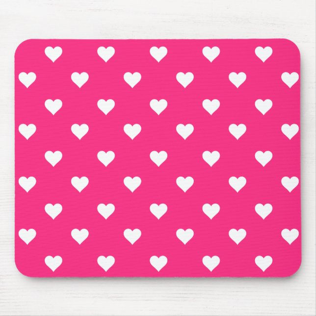 Heart Gift Pattern, Valentine's Day Decoration Mouse Pad (Front)