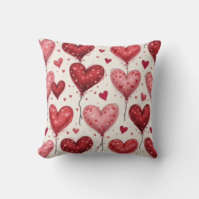heart gift pillow cushion (Front)