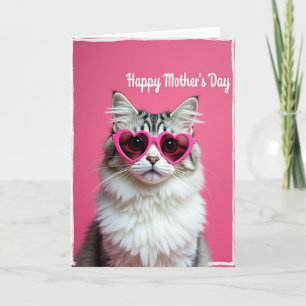 Heart Glasses Mothers Day Card