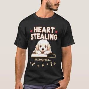 Heart Great Pyrenees Dog Funny Gift Pyrenean Mount T-Shirt