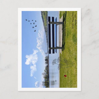 Heart greetings from nature - High quality Postcard