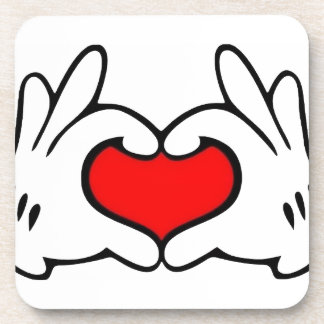 Heart Hand  Coaster
