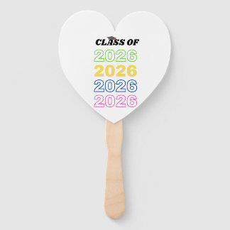 Heart Hand Fan