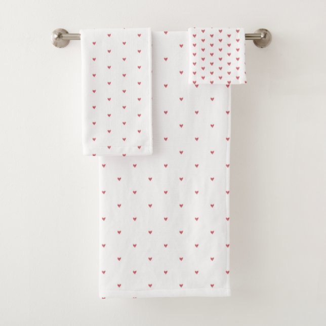 Heart hand towel (Insitu)
