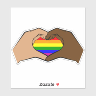 Heart Hands LBGTQ+ Pride