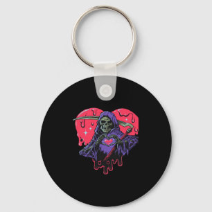 Heart Hands Reaper Classic Key Ring