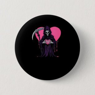 Heart Hands Reaper Classic Meme 6 Cm Round Badge
