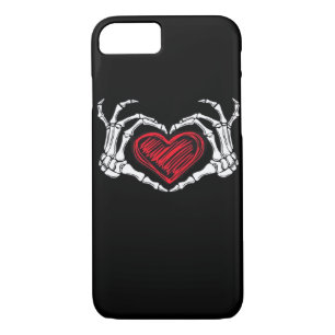 Heart Hands Skeleton iPhone 8/7 Case