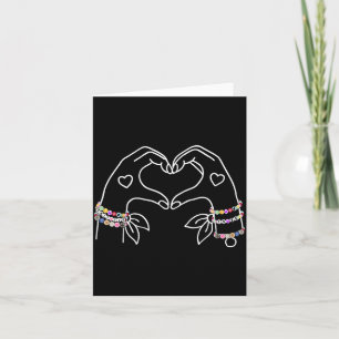 Heart hands taylor first name girl birthday funny card