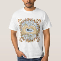 Heart Hands wedding t-shirt