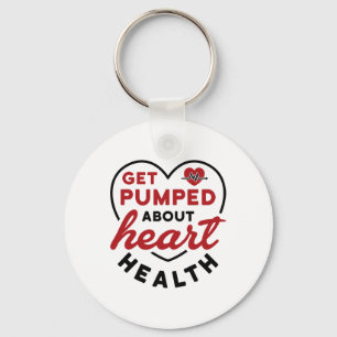 Heart Health Heart Disease Awareness Cardiology Ge Key Ring