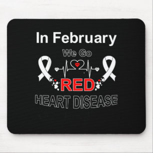 Heart Health Month Awareness In February American Mouse Pad