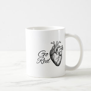 Heart Health Month February American Heart Health Coffee Mug