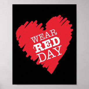 Heart Health Month February American Heart Health  Poster