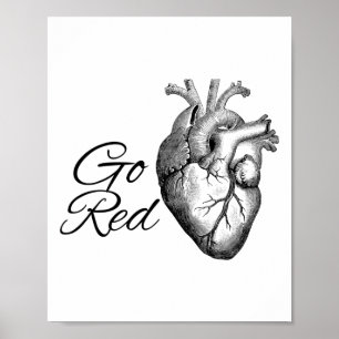 Heart Health Month February American Heart Health Poster