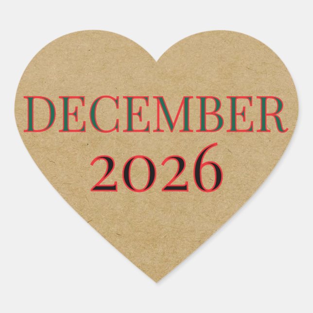 HEART HEART STICKER (Front)