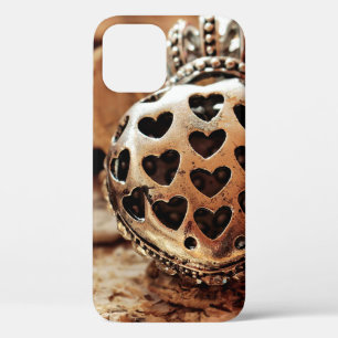 Heart heart with crown iPhone 12 case