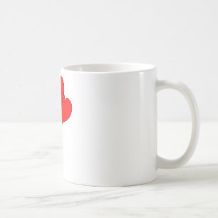 heart hearts valentine wife sweetheart girlfriend coffee mug