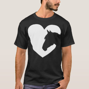 Heart horse hobby sport saddle gift amadeus  T-Shirt