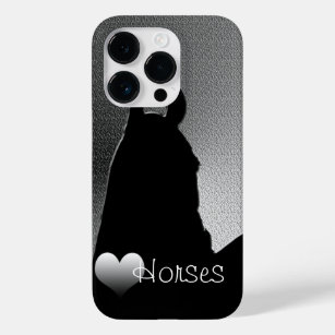 Heart Horses I (silver heart) iPhone 7 Case