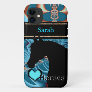 Heart Horses III Customisable (Dreamz 4) iPhone 11 Case