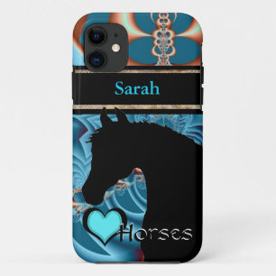 Heart Horses III Customisable (Dreamz 4) iPhone 11 Case