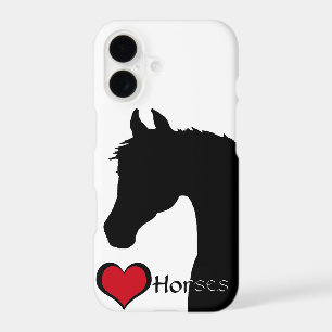 Heart Horses III (white)