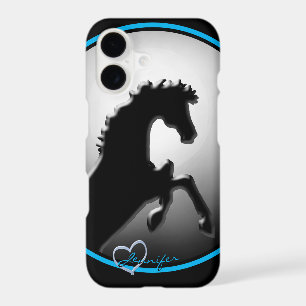 Heart Horses V Hazy Moon (blue)