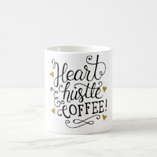 Heart, Hustle & Coffee Mug