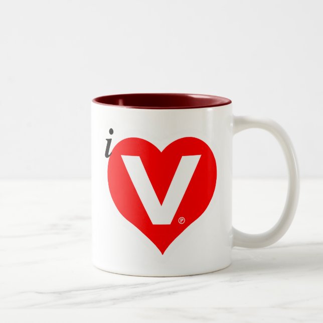 Heart i<3V Mug (Right)