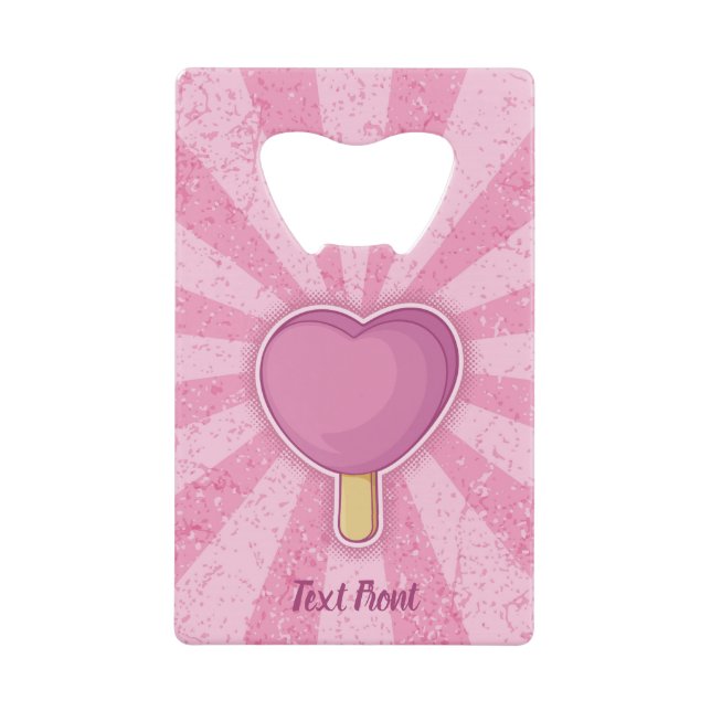 Heart Ice Cream Stick (Front)