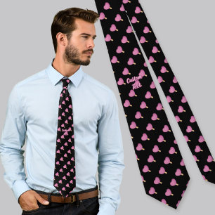 Heart Ice Cream Stick Tie