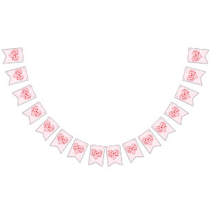 Heart In Dots Bunting